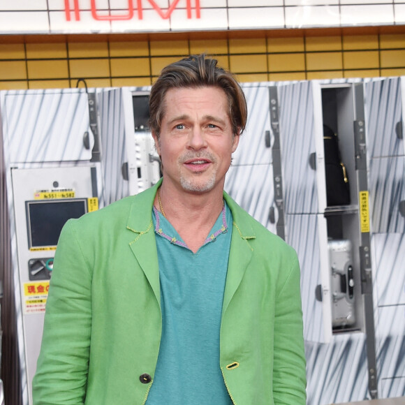 Brad Pitt à la première du film "Bullet Train" à Los Angeles, le 1er août 2022. 