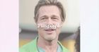 Brad Pitt détonne dans un look coloré... entouré d'une déferlante de décolletés !