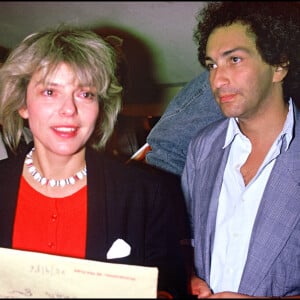 ARCHIVES - FRANCE GALL ET MICHEL BERGER AU THEATRE A PARIS