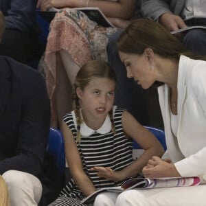 Catherine Duchesse de Cambridge et Princesse Charlotte. © Kelvin Bruce Tel