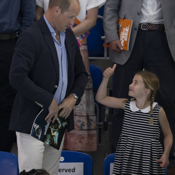 Prince William et Princesse Charlotte. © Kelvin Bruce Tel: ( DANA-No: 02361136 )