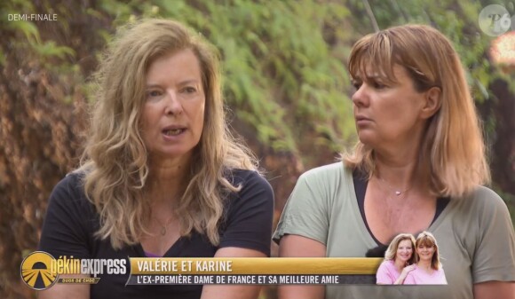 Valérie Trierweiler et Karine insultent Valentin Léonard lors de l'épisode de "Pékin Express 2022" du 3 août, sur M6