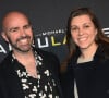 Julien Arruti et sa compagne Aurélie - Avant-première du film "Ambulance" à l'UGC Normandie à Paris le 20 mars 2022. © Coadic Guirec/Bestimage 
