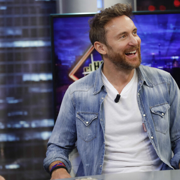 David Guetta sur le plateau de l'émission "El Hormiguero" à Madrid, le 12 septembre 2018. 