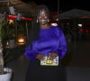 Aïssa Maiga - People à la soirée "Elle & Augustinus Bader" sur la plage Hyde Beach, lors du 75ème Festival International du Film de Cannes. Le 23 mai 2022 © Jack Tribeca / Bestimage 