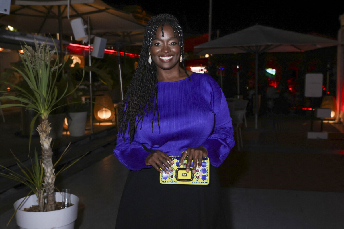 Photo : Aïssa Maiga - People à la soirée "Elle & Augustinus Bader" sur