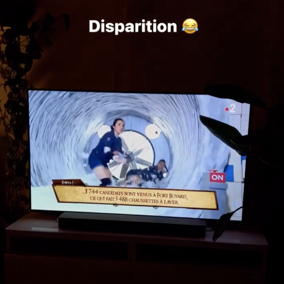 Camille Cerf dans "Fort Boyard" - France 2
