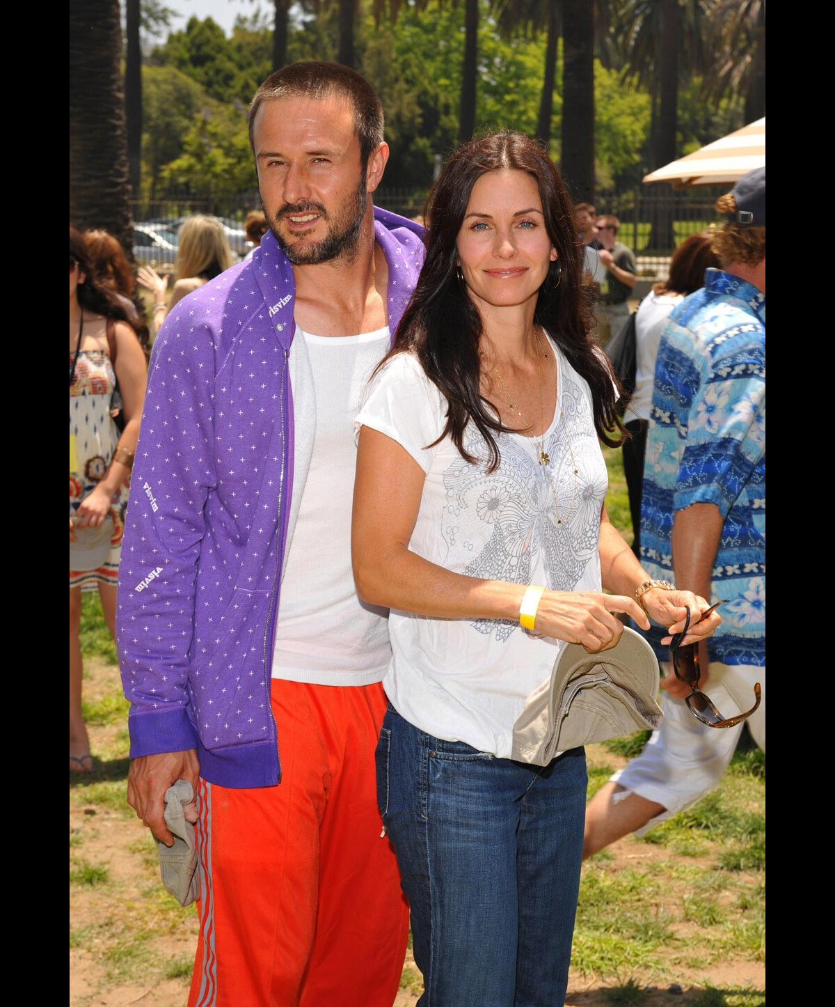 Photo : David Arquette et Courteney Cox - Ode (Purepeople)