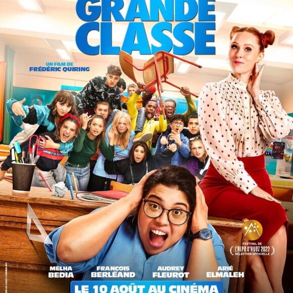 Melha Bedia et Audrey Fleurot dans le film "La très très grande classe".