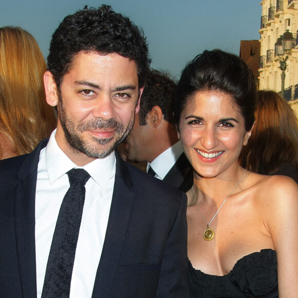 Manu Payet et sa femme Géraldine Nakache lors de la cérémonie de clôture du 24ème Festival du Film Romantique de Cabourg.