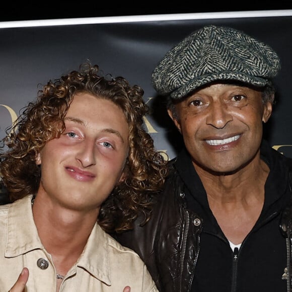Jenaye, Eleejah, Joalukas Noah, son père Yannick Noah lors de la soirée d'anniversaire de Joalukas Noah, fils de Yannick Noah et Isabelle Camus, pour ses 18 ans à Paris. © Cyril Moreau / Bestimage 