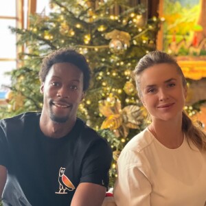 Gaël Monfils et sa femme Elina devraient avoir leur première petite fille en octobre. @ Instagram / Gael Monfils