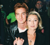 Ludovic Chancel avec sa mère Sheila au Queen à Paris