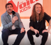 Patrick Fiori et Julien Doré répondent aux questions de "Purepeople.com" à l'occasion du lancement de la huitième saison de "The Voice Kids"