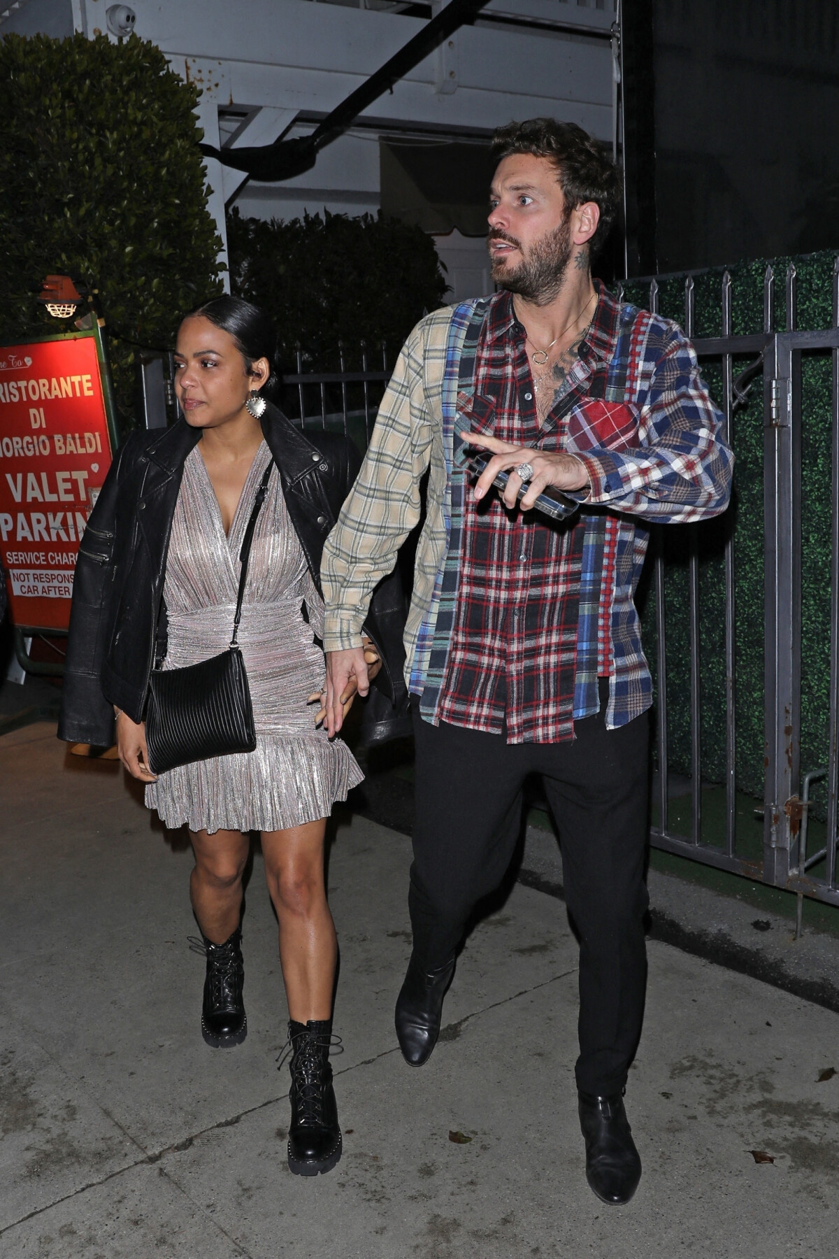 Photo : Matt Pokora (M. Pokora) et sa femme Christina Milian ont dîné
