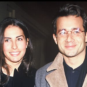 Jean-Luc Delarue et son amie en 1994 aux César