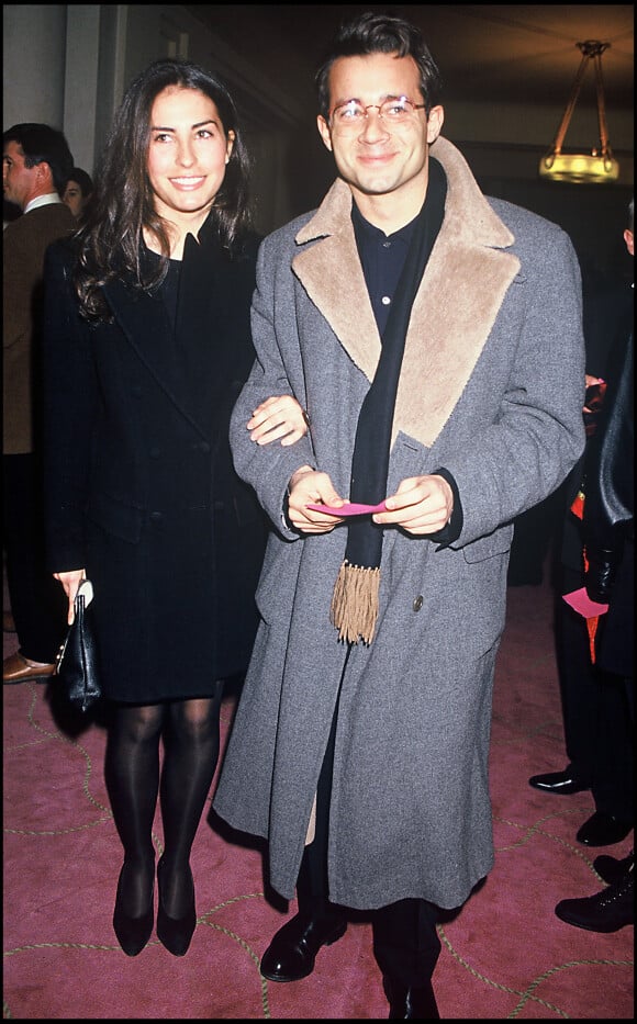 Jean-Luc Delarue et son amie en 1994 aux César