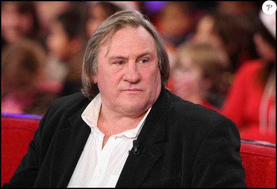 Gérard Depardieu - Enregistrement De L'émission Vivement Dimanche ...