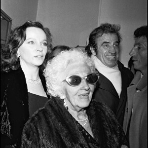 Archives : Jean-Paul Belmondo et Laura Antonelli au Festival de Cannes en 1987