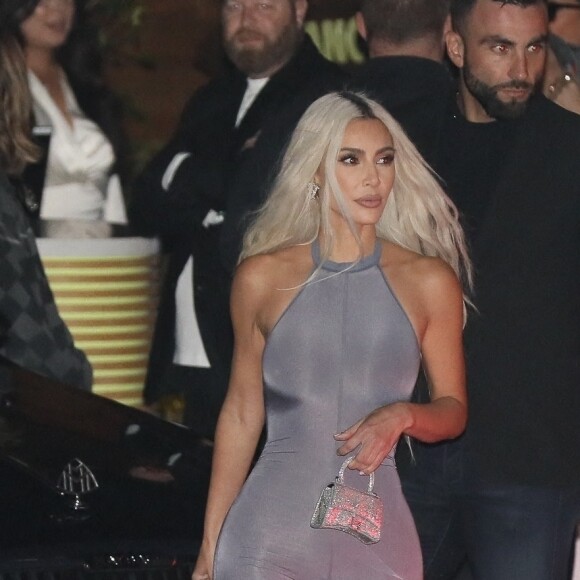 Kim Kardashian - La famille Kardashian-Jenner à la sortie de l'événement 818 Tequila à la SoHo House à Malibu. Le 18 août 2022