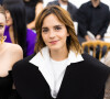 Emma Watson au front row du défilé de mode Haute-Couture automne-hiver "Schiaparelli" à Paris, France. © Da Silva-Perusseau/Bestimage 