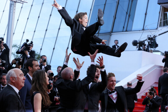 Enzo Tomasini - Montée des marches du film " How To Train Your Dragon 2" lors du 67 ème Festival du film de Cannes – Cannes le 16 mai 2014. 