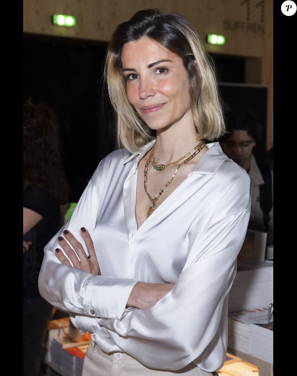Alexandra Rosenfeld au Festival du Livre de Paris au Grand Palais éphémère à Paris, France, le 23 avril 2022. © Jack Tribeca/Bestimage
