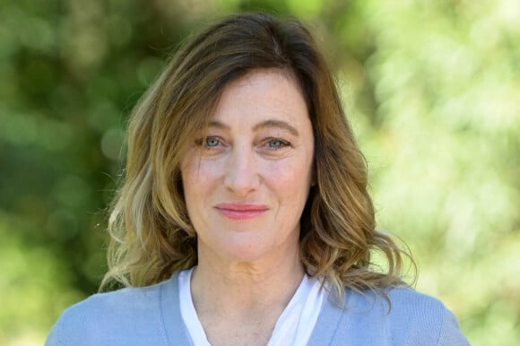 Valeria Bruni Tedeschi au photocall du film "Les Amours d'Anaïs" à Rome, le 27 avril 2022. 