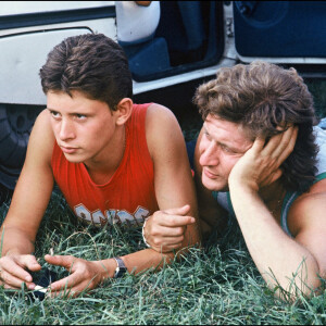 Patrick Sébastien et son fils Sébastien.