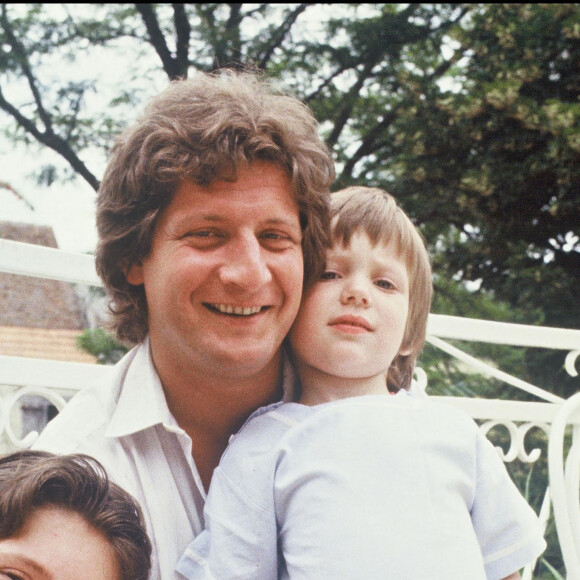 Patrick Sébastien et ses fils Sébastien et Olivier Villa.