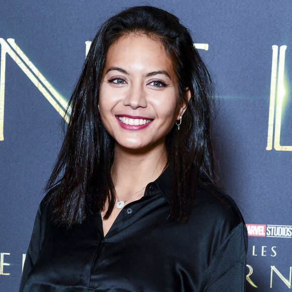 Vaimalama Chaves (Miss France 2019) - Avant première du film Marvel "Les Eternels" au Grand Rex à Paris le 2 novembre 2021. © Pierre Perusseau/Bestimage