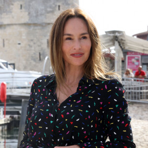 "Ici tout commence" - Vanessa Demouy de "Ici tout commence" - Festival de la Fiction de La Rochelle. Le 18 septembre 2021 © Jean-Marc Lhomer / Bestimage