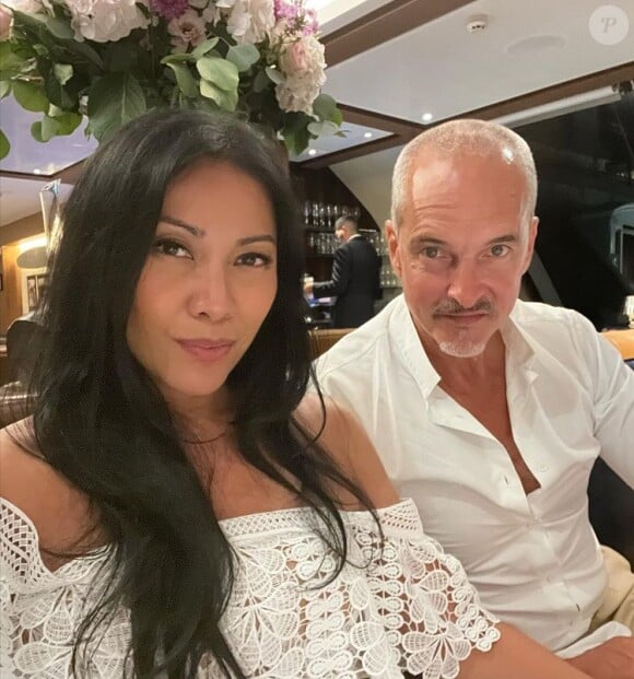Anggun et son époux Christian sur Instagram.