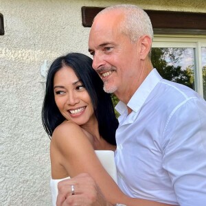 Anggun et son époux Christian sur Instagram jeudi 25 août 2022.