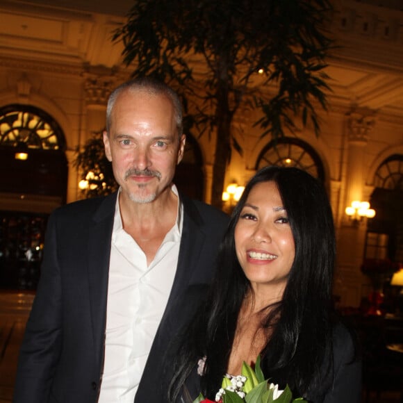 Christian Kretschmar, Anggun - Dîner de gala "Saveurs & Reflets d'Indonésie" à l'hôtel Intercontinental à Paris, le 15 mai 2017. © Baldini/Bestimage 