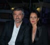 Exclusif - Daniel Lévi et  Sandrine Aboukrat au dîner caritatif "The Global Gift Initiative" au Carlton Beach Club lors du 71ème Festival International du Film de Cannes, le 11 mai 2018. © CVS/Bestimage