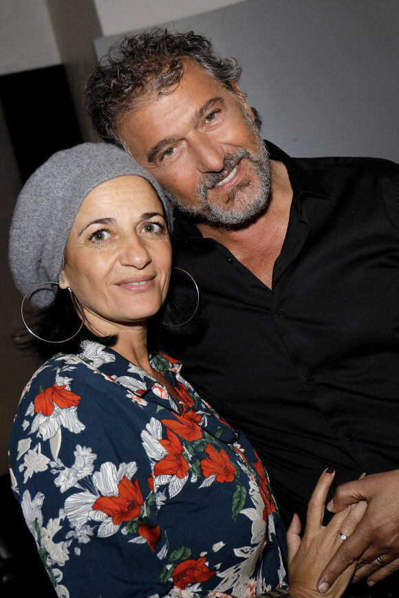 Exclusif - Daniel Levi et sa femme Sandrine sur le tournage de l'émission "L'instant De Luxe" pour la chaine Non Stop People