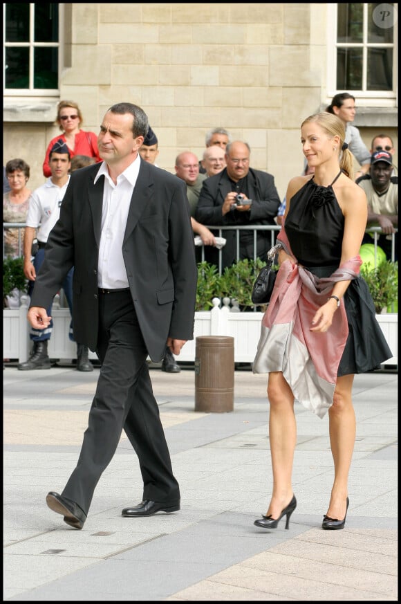 Photo : Liane Foly et Patrick Fiori - Mariage de Mimie Mathy et Benoist  Gérard en la mairie de Neuilly Sur Seine. - Purepeople