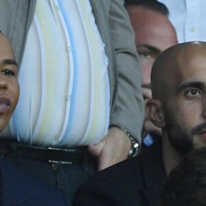 Olivier Rousteing - Match de football en ligue 1 Uber Eats entre le PSG et Monaco (1-1) au Parc des Princes à Paris le 28 aout 2022. © Giancarlo Gorassini/Bestimage