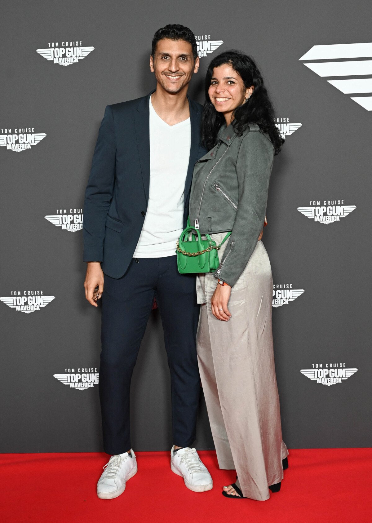 Photo : Ryad Baxx Et Sa Compagne - Avant-première Du Film "Top Gun ...