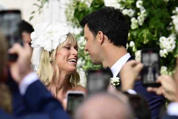 Mariage de Federica Pellegrini avec son entraîneur Matteo Giunta à Venise, Italie, le 27 août 2022. © LaPresse/Panoramic/Bestimage 