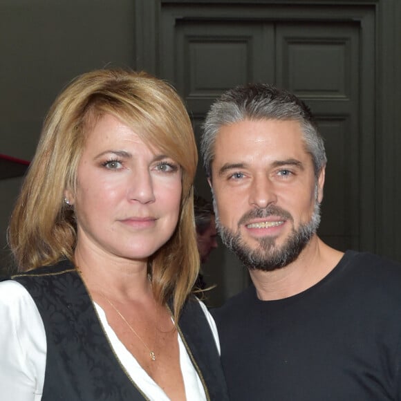 Exclusif - Natacha Amal et Anthony Dupray lors de la 15ème édition du "Challenge Laurette Fugain - Tournoi des Personnalités" au Grand Palais à Paris. Sous le patronage du Ministère de la Santé, le salon d'Honneur du Grand Palais a accueilli l'Association Laurette Fugain pour célébrer son 15ème anniversaire. © Gorassini-Perusseau/Bestimage 