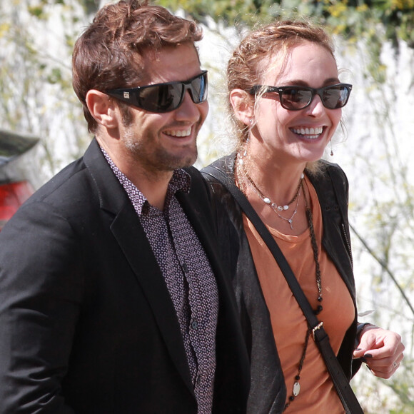 Bixente Lizarazu et Claire Keim.