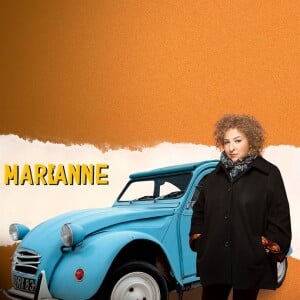 Marilou Berry dans la série "Marianne", sur France 2.