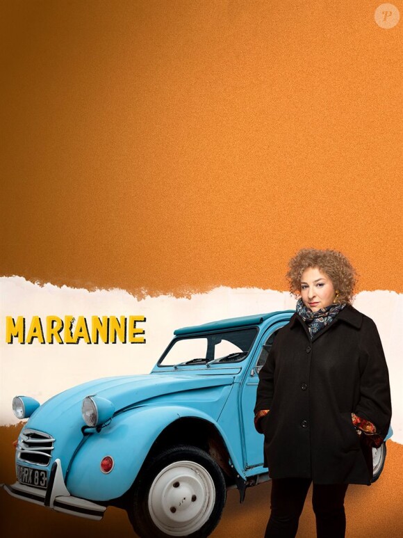 Marilou Berry dans la série "Marianne", sur France 2.