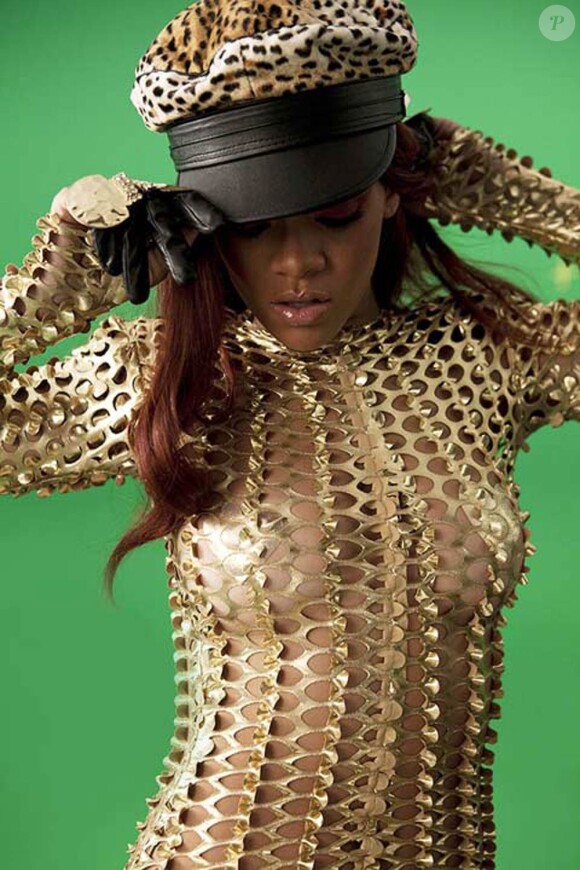 Rihanna pour la promo de Rude Boy
