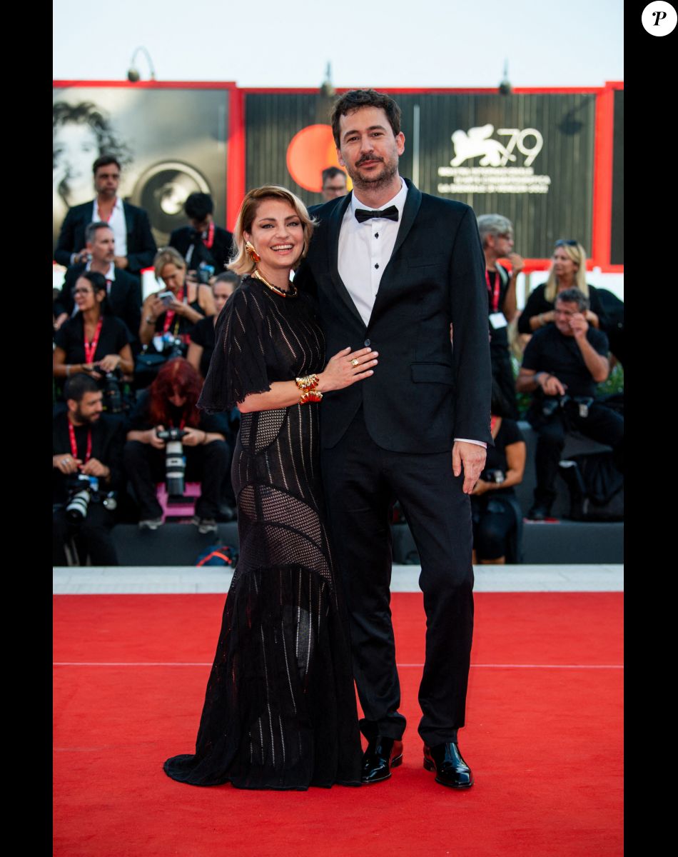 Dolores Fonzi, Santiago Mitre - Red Carpet du film "Argentina, 1985" lors de la 79ème édition du festival international du film de Venise, la Mostra le 3 septembre 2022.
