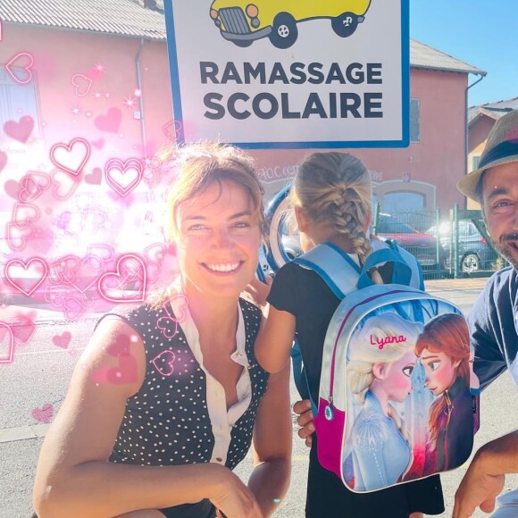 Laetitia Milot et Badri avec leur fille Lyana