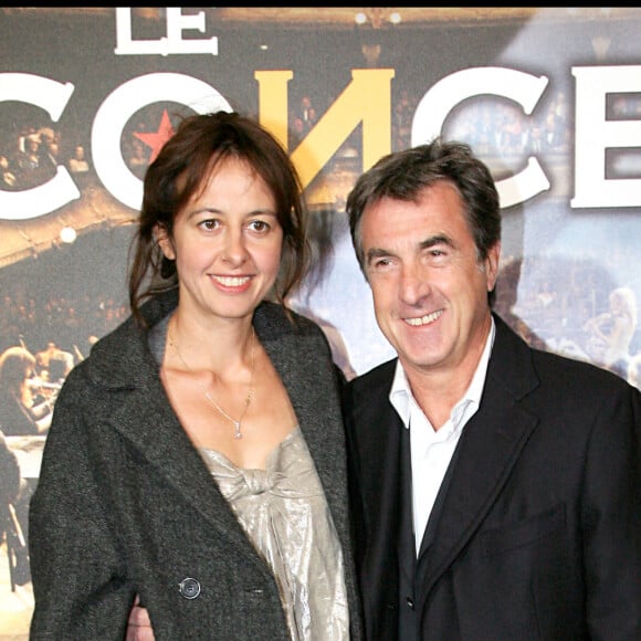 François Cluzet et Valérie Bonneton -  Avant-première du film Le Concert à Paris en 2009