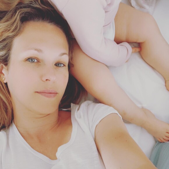 Lorie Pester et sa fille Nina sur Instagram. Le 24 avril 2022.